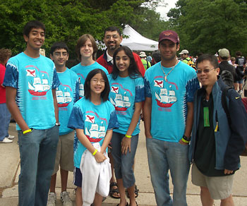 Odyssey of the Mind team at World Finals