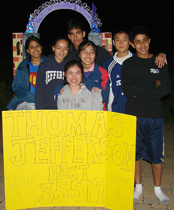 Odyssey of the Mind team at World Finals