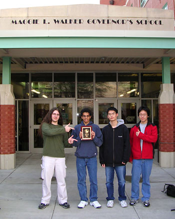 TJ It's Academic winners